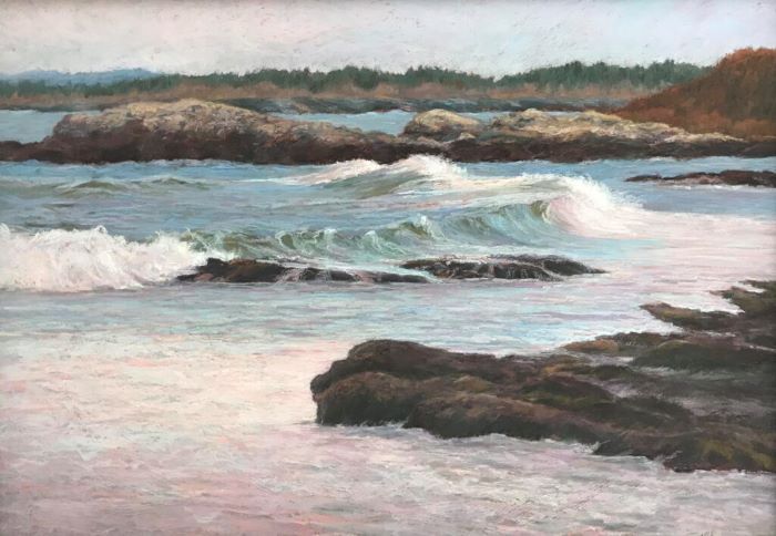 Temple_Debbie_BrentonPointSunrise_pastel_27x36_1800