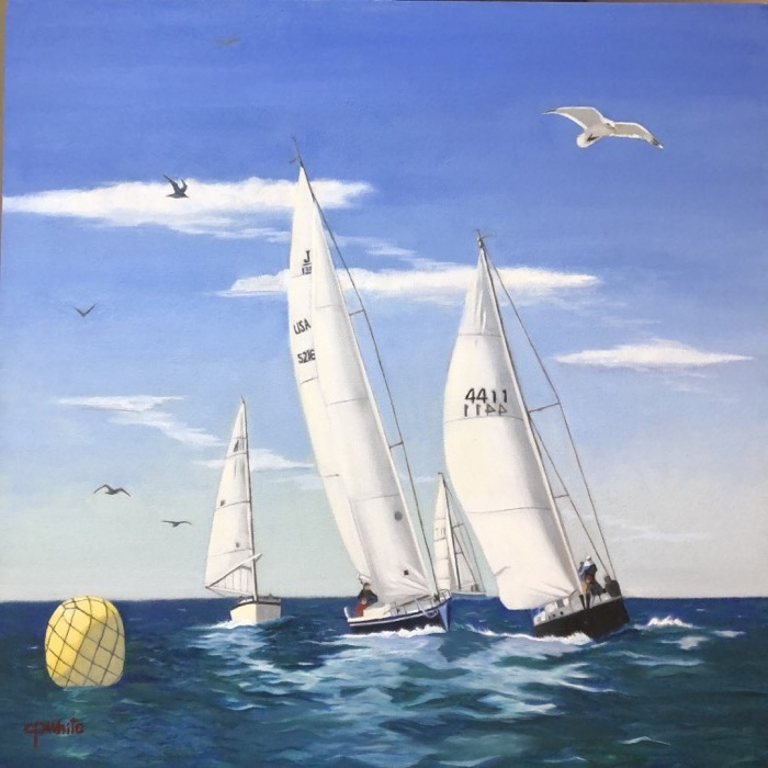 White_Chet_The-Start_oil_24x24_1200