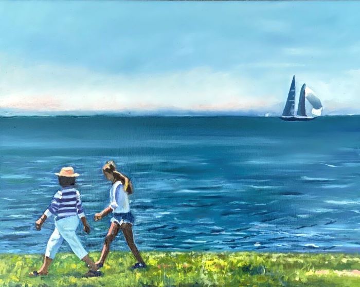 Victoria Skomal Wilchinsky _MotherandDaughter_oil_16x20_650