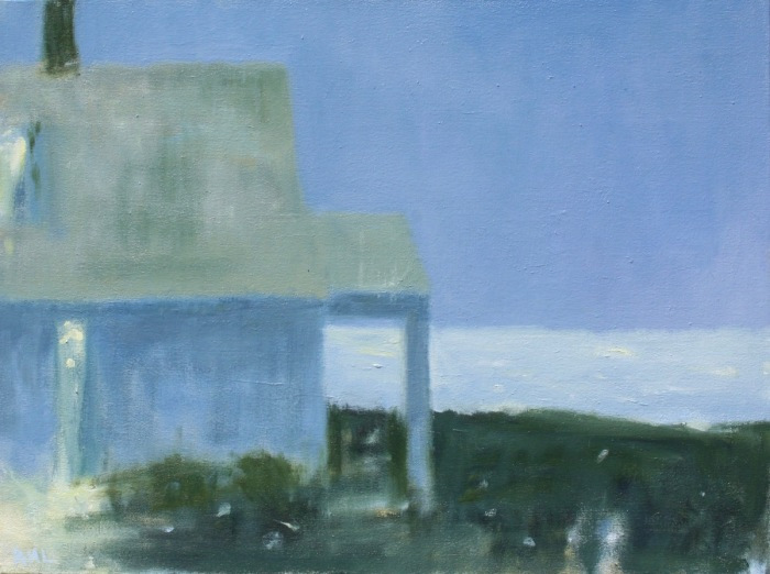 NIGHTSWIMMING #2 (o/c 20 in x 30 in)