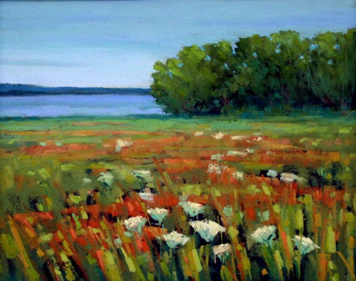 Rogers, Diana , "Wildflowers at River's End", Pastel, $395