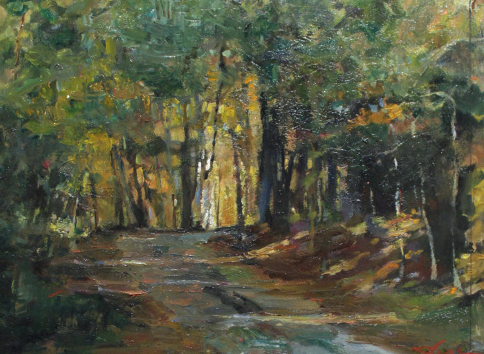 Shane, Shauna, "Autumn's Trail", Oil, $1100