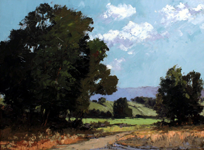 Park, Howard, "Vermont Foothills", Oil on Panel, $2400