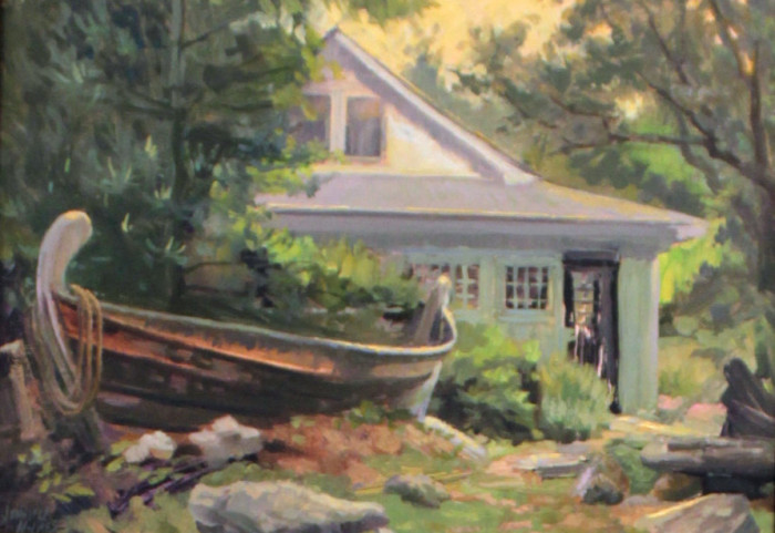 Holmes, Jennifer, "A Little Bit of Antiquity", Oil, $1100