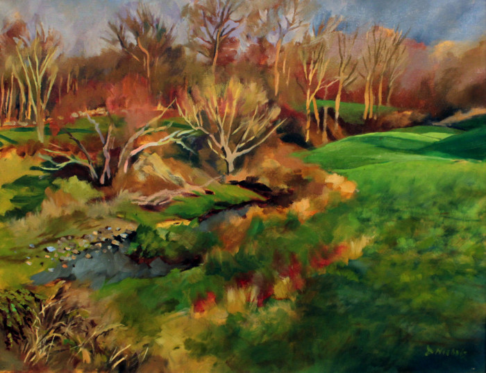 Nichols, Dan, "Spring Afternoon", Oil, $675