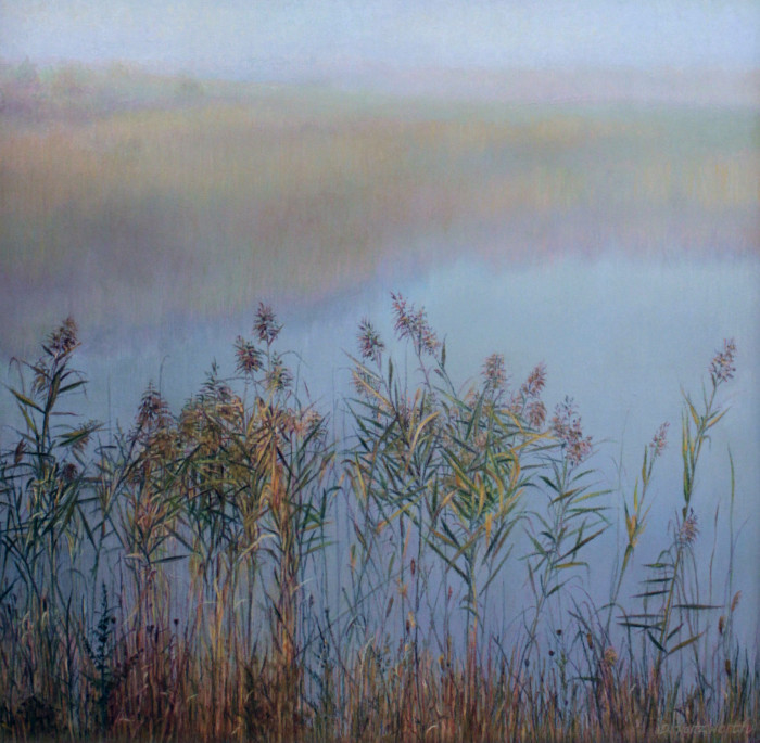 Holtzworth, Diane, "Misty Morning", Pastel, $1800