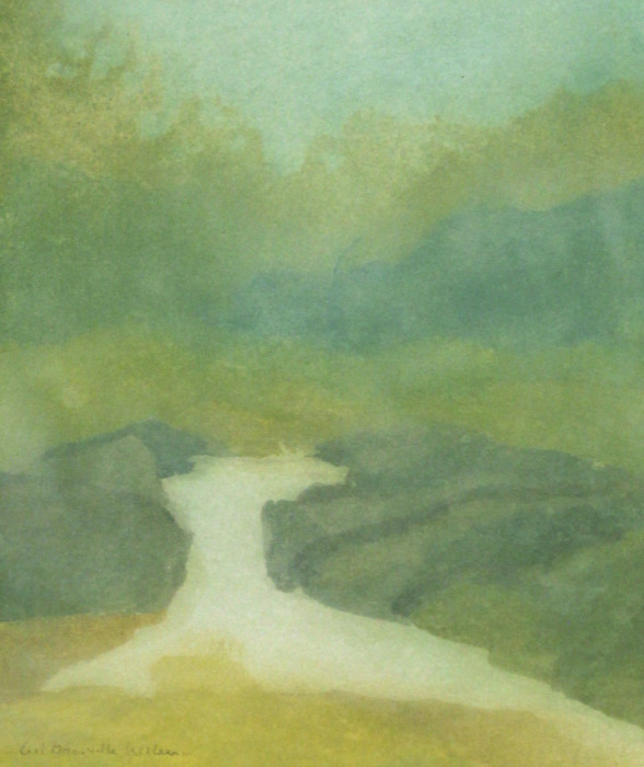 Killeen, Earl Grenville, "The Third Day", Watercolor, $1200