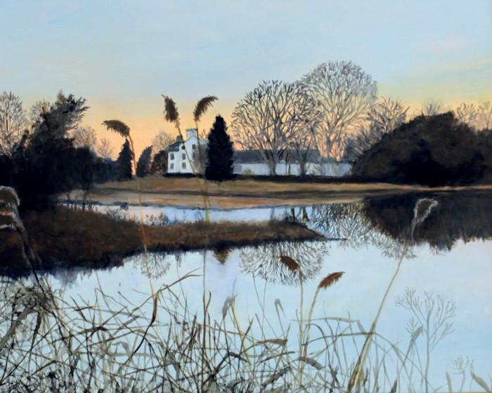 Lawrence, Lois, "Quanaduck Cove", Oil, $750