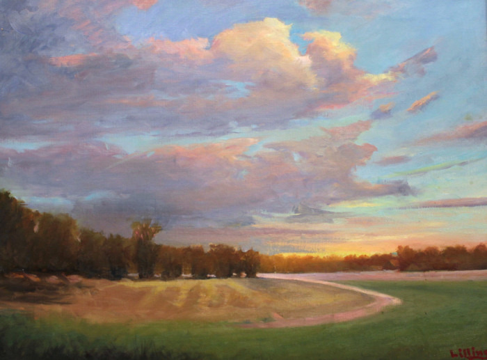 Lilling, Linda, "Evening Clouds", Oil, $1450