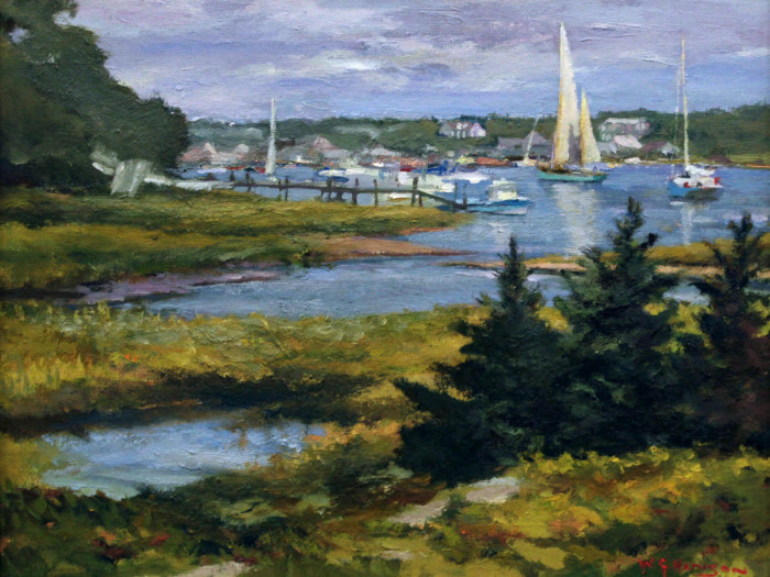 Hanson, William G., "Summer on the Cape", Oil, $1500