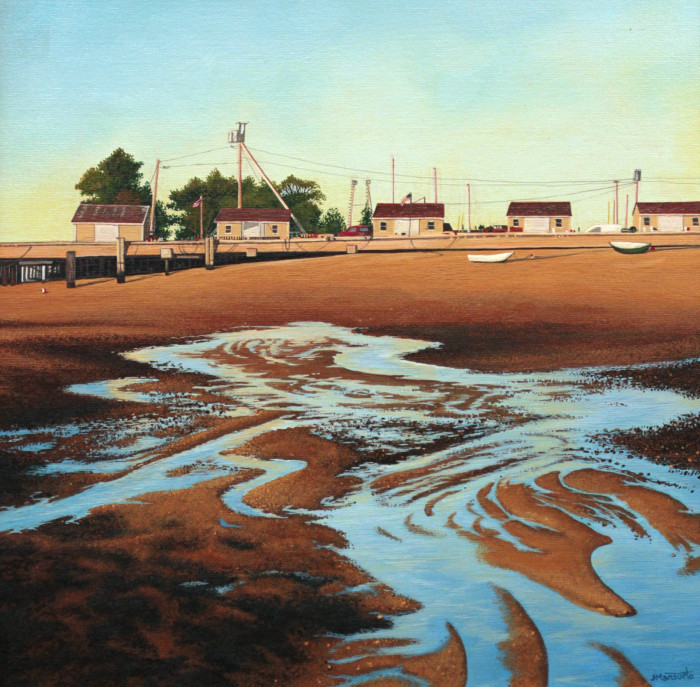 Mansueto, John, "Low Tide", Acrylic, $1200