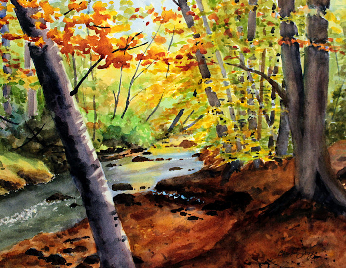 Drago, Christine, "Nature's Glory", Watercolor, $785