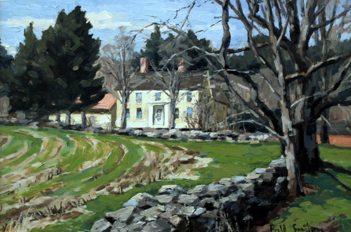 Sonstrom, Bill, "Connecticut Farm, Pomfret", Oil, $1100
