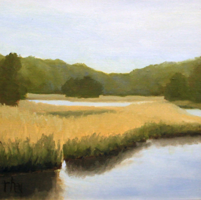 Hammeal-Urban, Robin, "Up River", Oil, $325