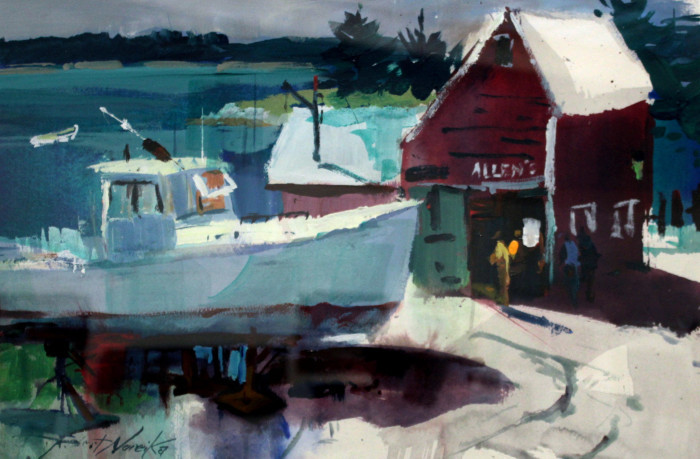 Noreika, Robert, "Allen's Lobsters", Acrylic, $3000