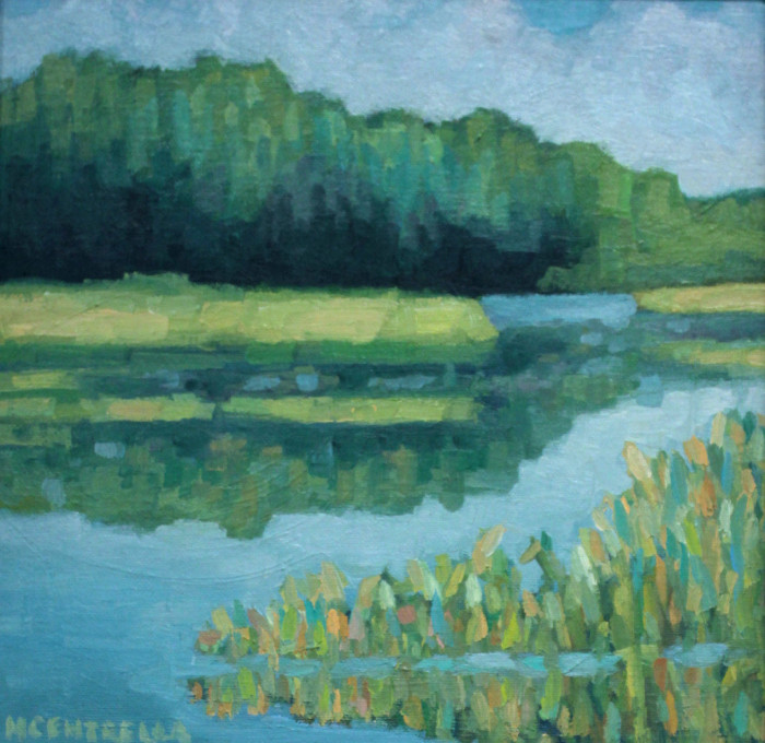 Centrella, Michael, "Summer on the Lieutenant", Oil, $600