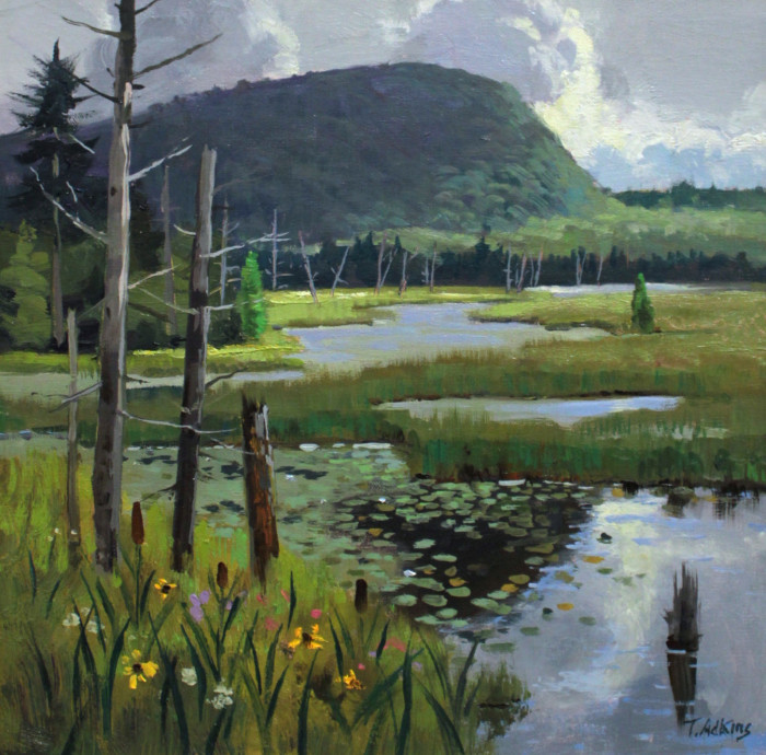 Adkins, Thomas, "August Marsh", Oil, $1800