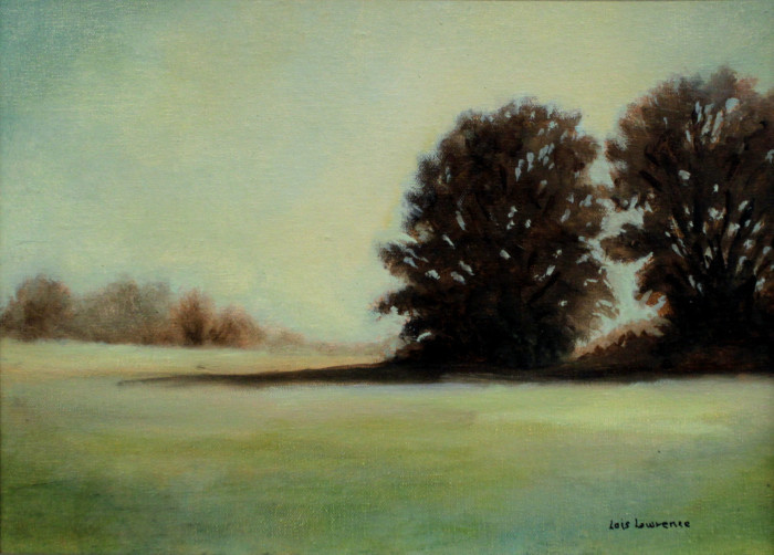 Lawrence, Lois, "Old Friends", Oil, $500