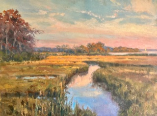 Lussier, Barbara, "Warm Glow", Oil, $3400