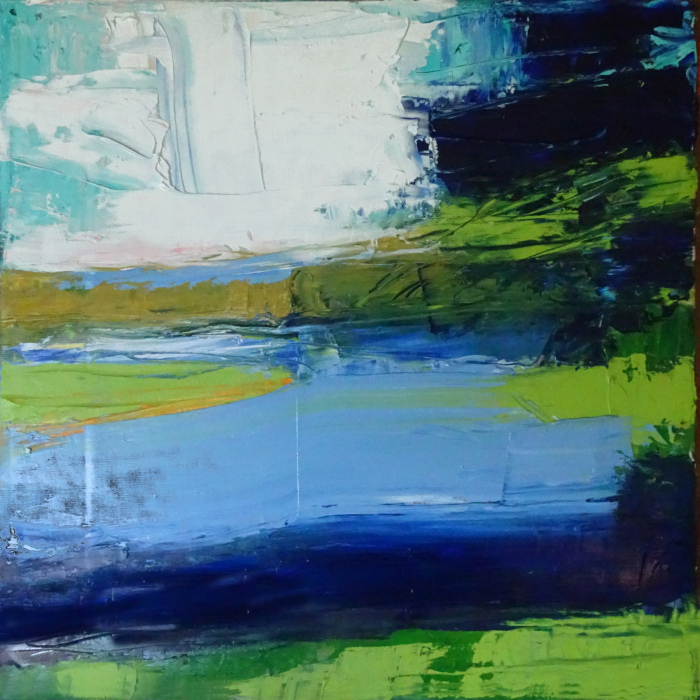 Cantrell, Helen, "Lieutenant River", Oil on Panel, $750