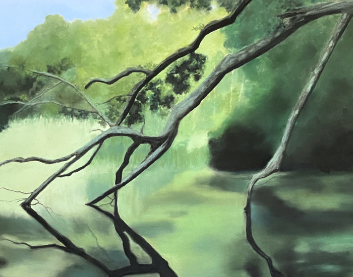 Holtermann, Marianne, "Lieutenant River", Pastel, $550