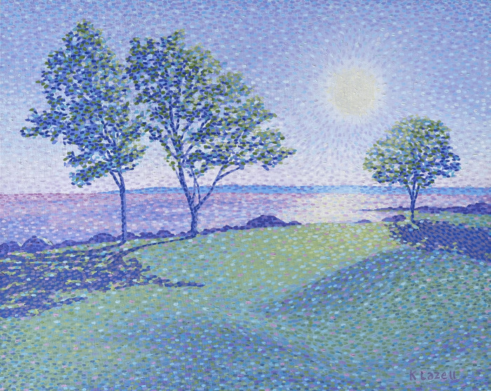 Lazell-Fairman, Katie, "Avery Point", Oil on Canvas, $2900