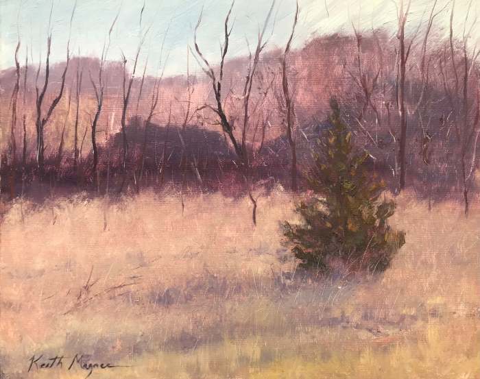 Magner, Keith, "Crisp Morning on the Meadow", Oil, $350