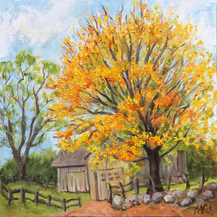 Speer, Marla, "Maple Glow", Oil, $360