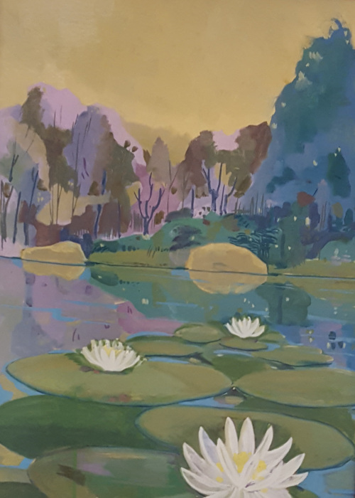 Oxenhorn, Robert, "In the Beginning", Oil, $1500