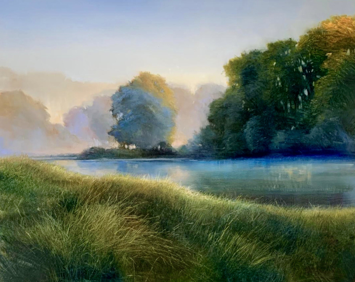 Robertson, Janine, "Lavender Haze", Oil, $2700