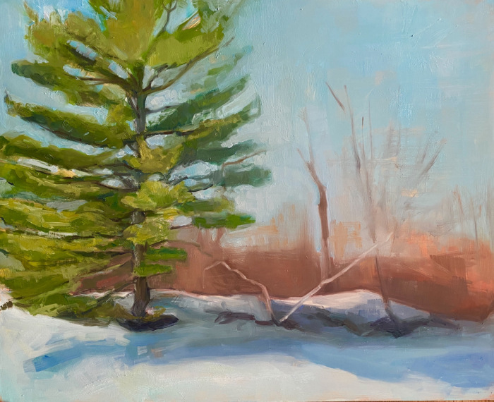 Creem, Stacey , "The Hour is Magic", Oil, $1000