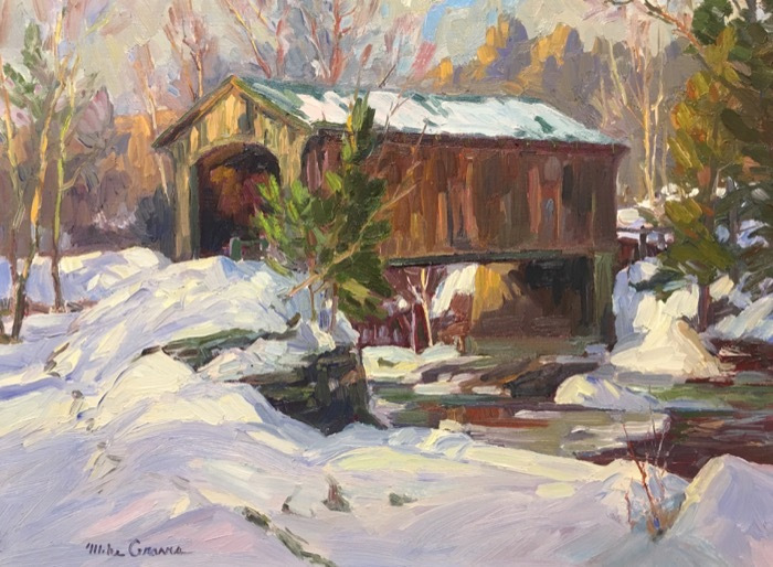 gravesmichaelbridgeinwinterlight