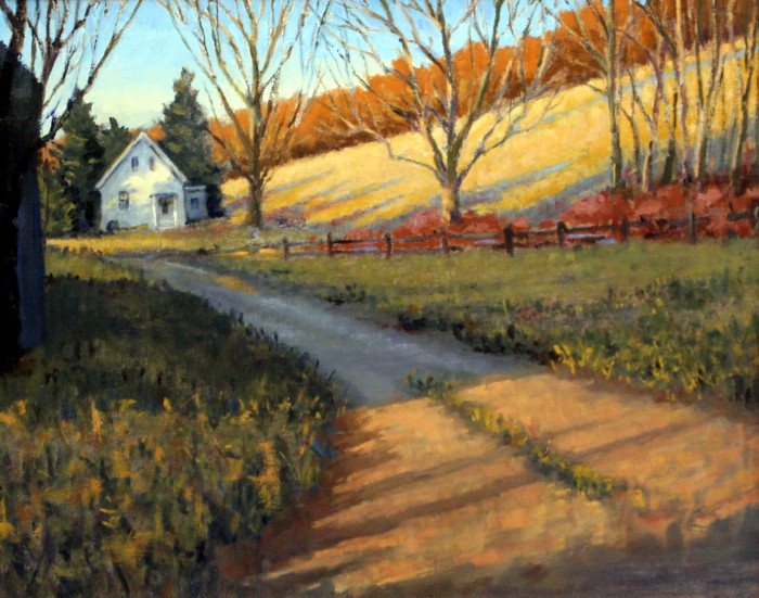 Jack Broderick, "Afternoon's Leave", oil, $880, 16x20