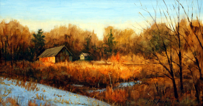Jack Broderick, "Autumn's Turn", oil, $1,080, 10x16