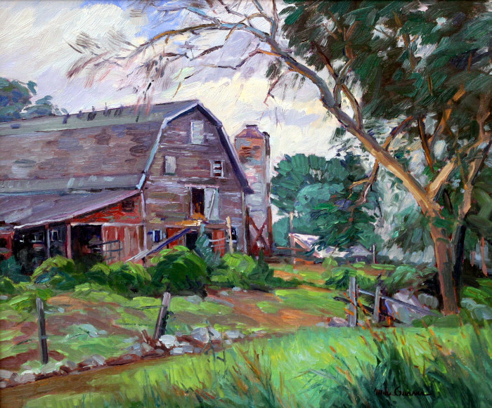 Michael Graves, "Summer Farm", oil, $3,800, 20x24