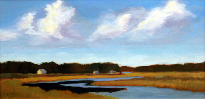 Robin Hammeal-Urban, "A Summer's Day", oil, $475, 11x19 1/2
