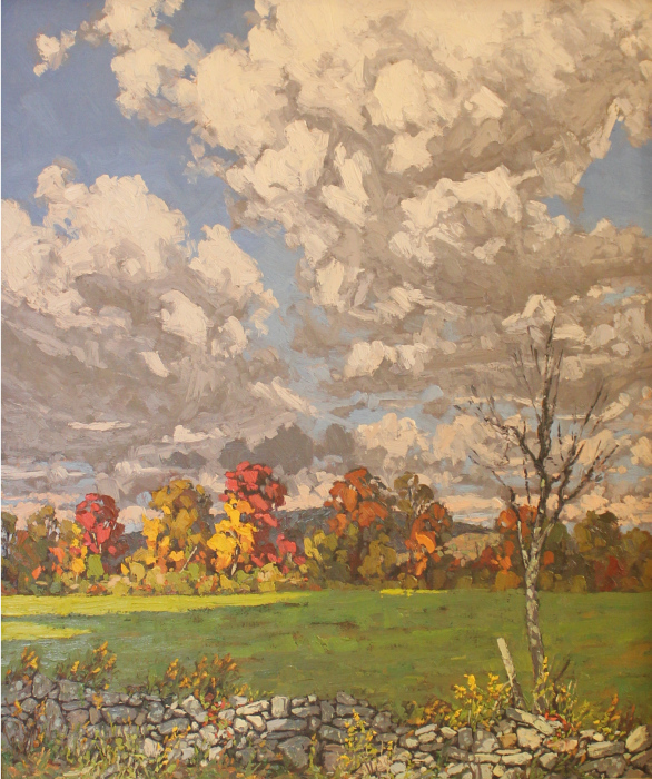 Jim Laurino, "October", oil, $3,200, 24x28