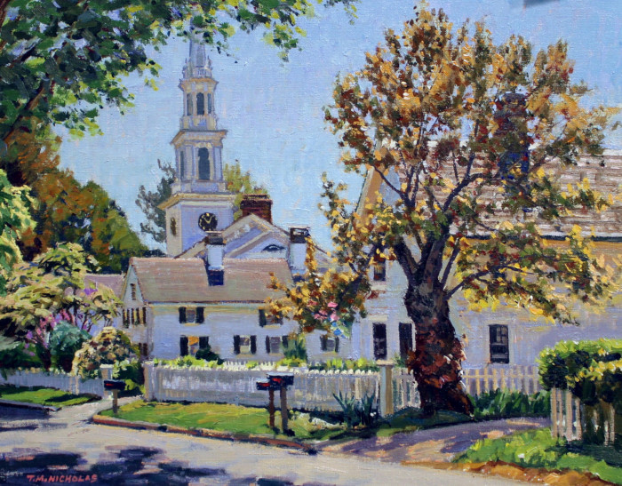 TM Nicholas, "Springtime, Old Lyme Conn.", oil, $5,700, 16x20