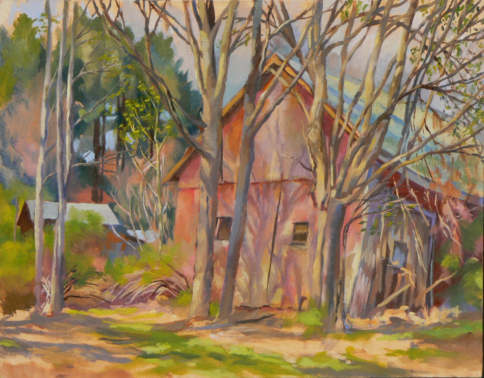 Dan Nichols, "Still Standing", oil, $850, 23x29