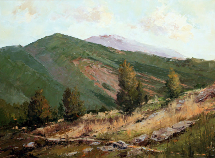 Howard Park, "New London, NH", oil, $6,000, 30x40