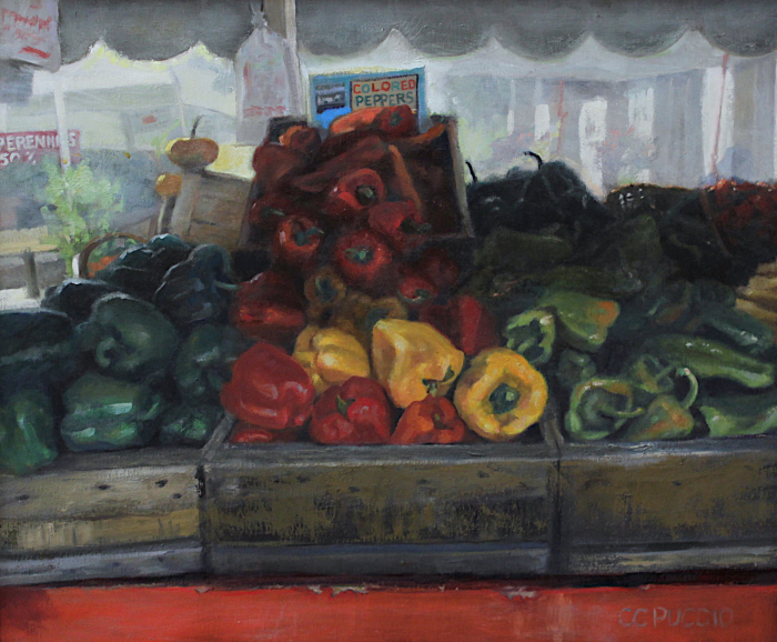 Catherine Puccio, "Connecticut Grown ", oil, $1,250, 20x24