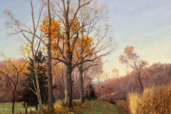Thomas Adkins, "October Trails", oil, $4,600, 24x24