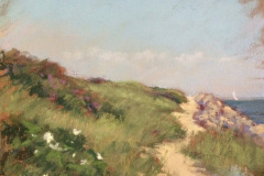 Joann A. Ballinger, "Water Garden", pastel, $2,400, 16x20