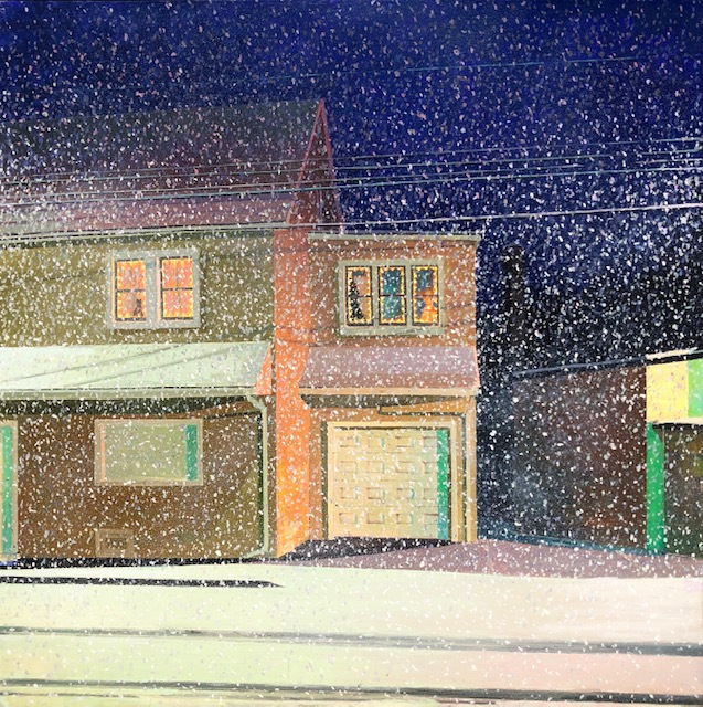 Polly Seip, Night Light", oil, 36x36, $7,200