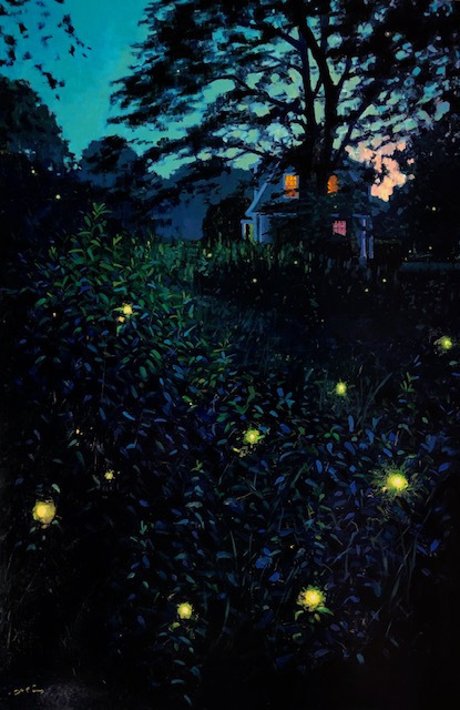 Polly Seip, "Twilight Romance" , 36x24, oil, $5,800P