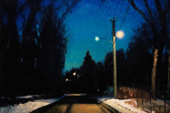 Polly Seip, "Starr Road", oil on panel, 24x20, $4,200