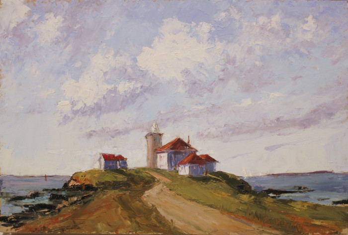 Howard Park, "Watch Hill Light", Oil, $2,400