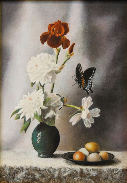 Charles F. Barbour, "Handle with Care", Egg Tempera, $2,200