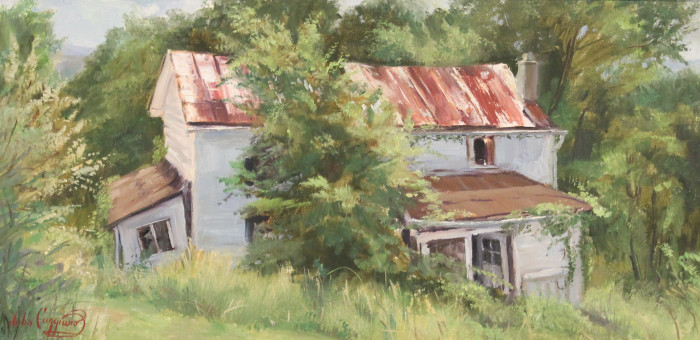 John Caggiano, "My Door Is Always Open", Oil, $2,100
