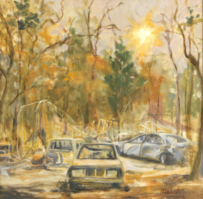 Patricia Corbett, "Paradise Lost", Oil, $2,000
